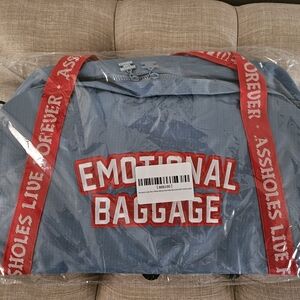 NIB Assholes Live Forever Duffle